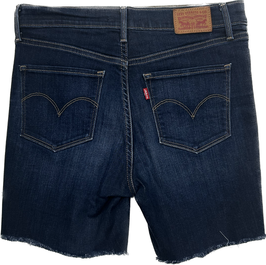 Levi's Dark Blue Denim Shorts