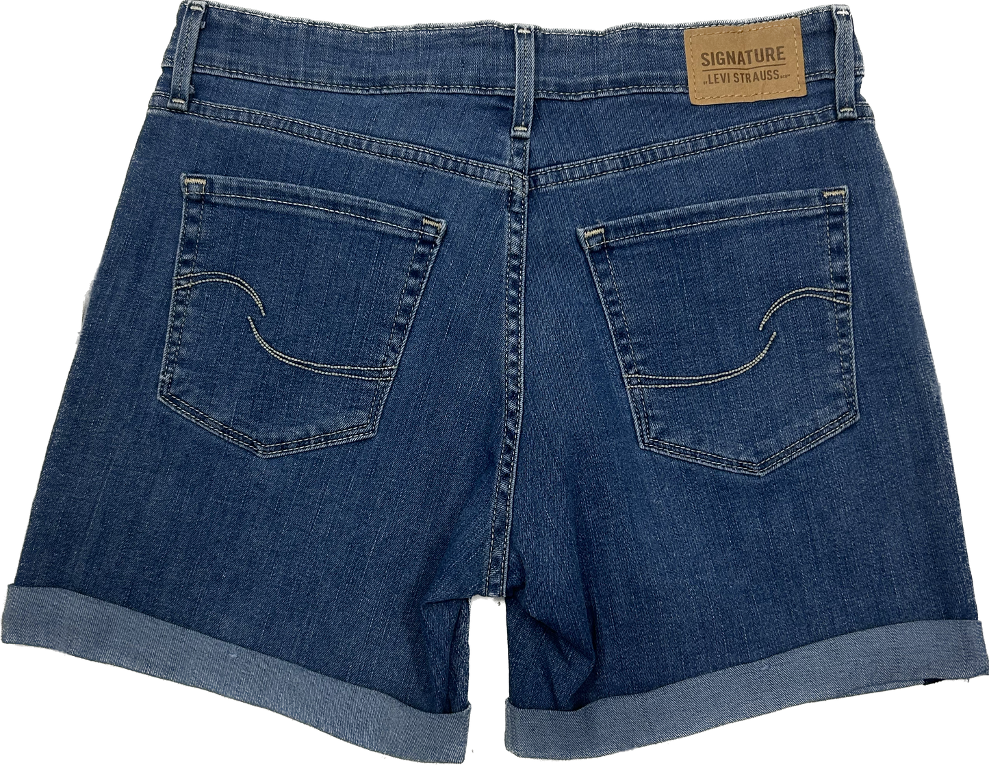 Levisstrauss Signature Denim Shorts (Mid-Rise)