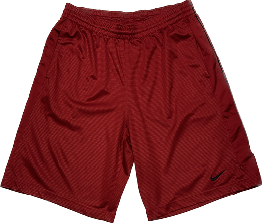 Nike Burgundy Basketball Shorts