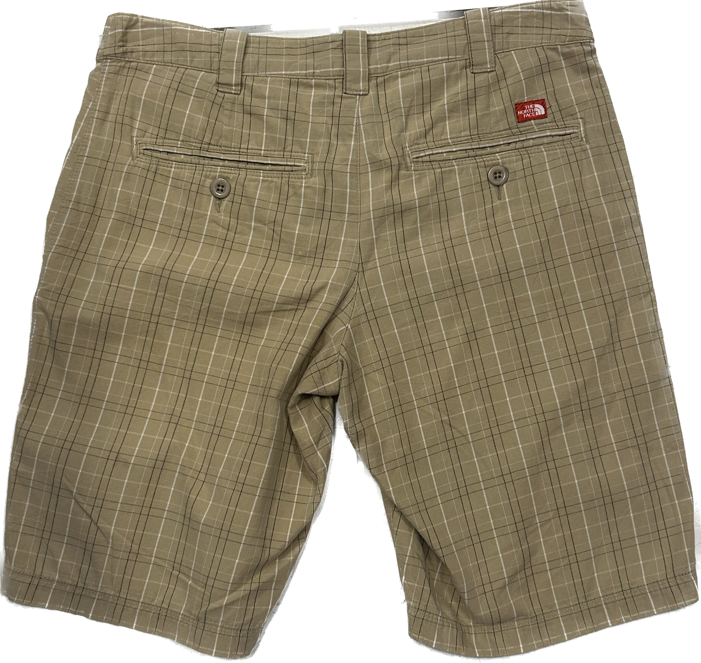 TheNorthFace Plaid Brown Shorts