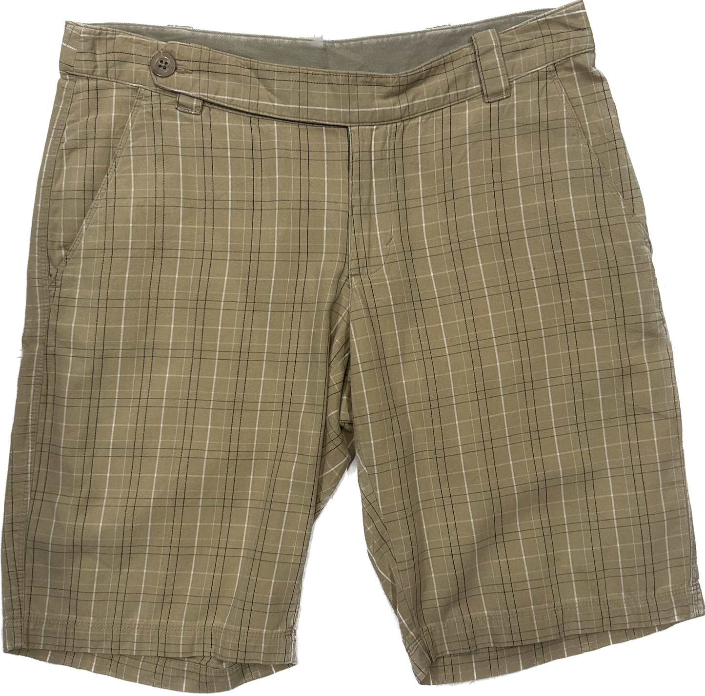 TheNorthFace Plaid Brown Shorts