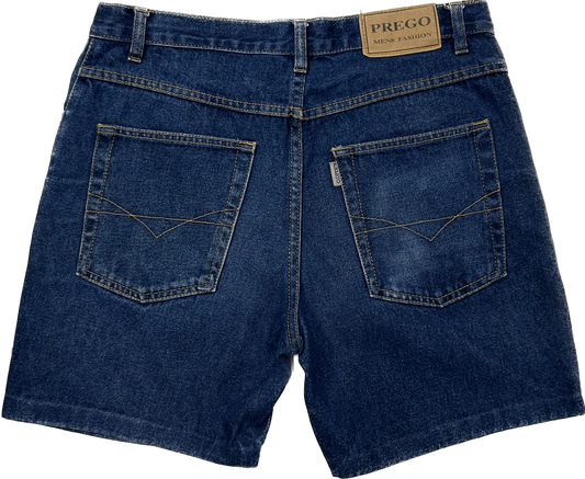 Prego Dark Denim Shorts