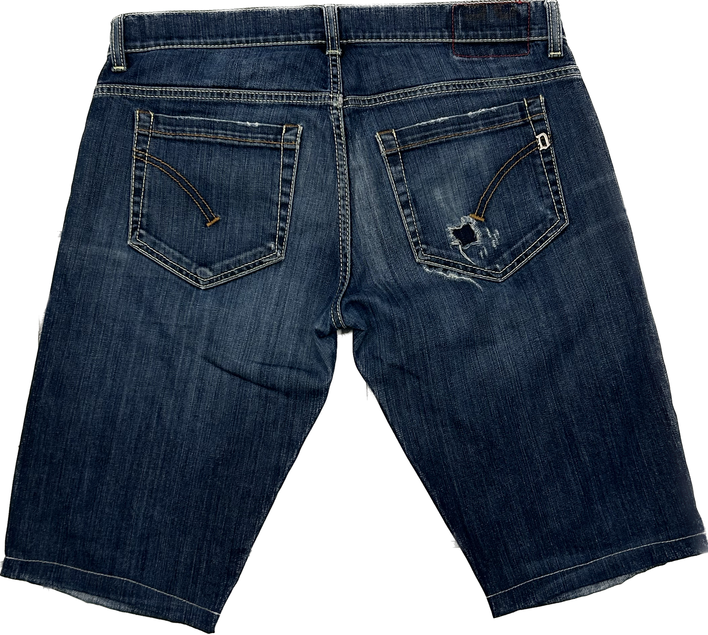 Retro Dark Denim Bermuda
