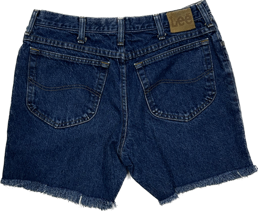 Lee Dark Denim Shorts