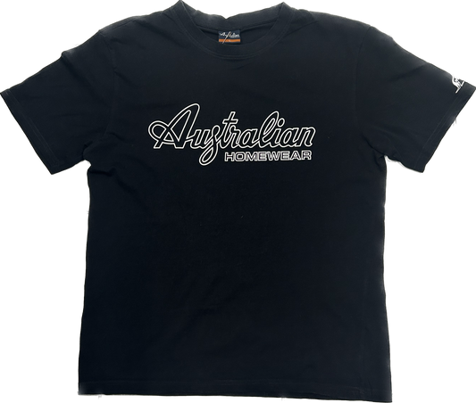 Black Cotton Australian T-shirt