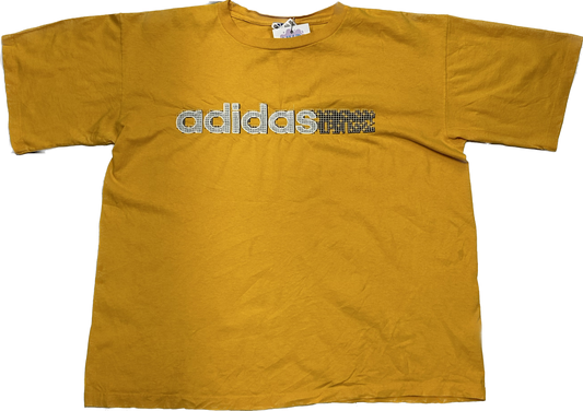 Adidas Retro Oversized Yellow T-shirt