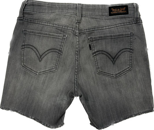 Levi's Grey Denim Shorts