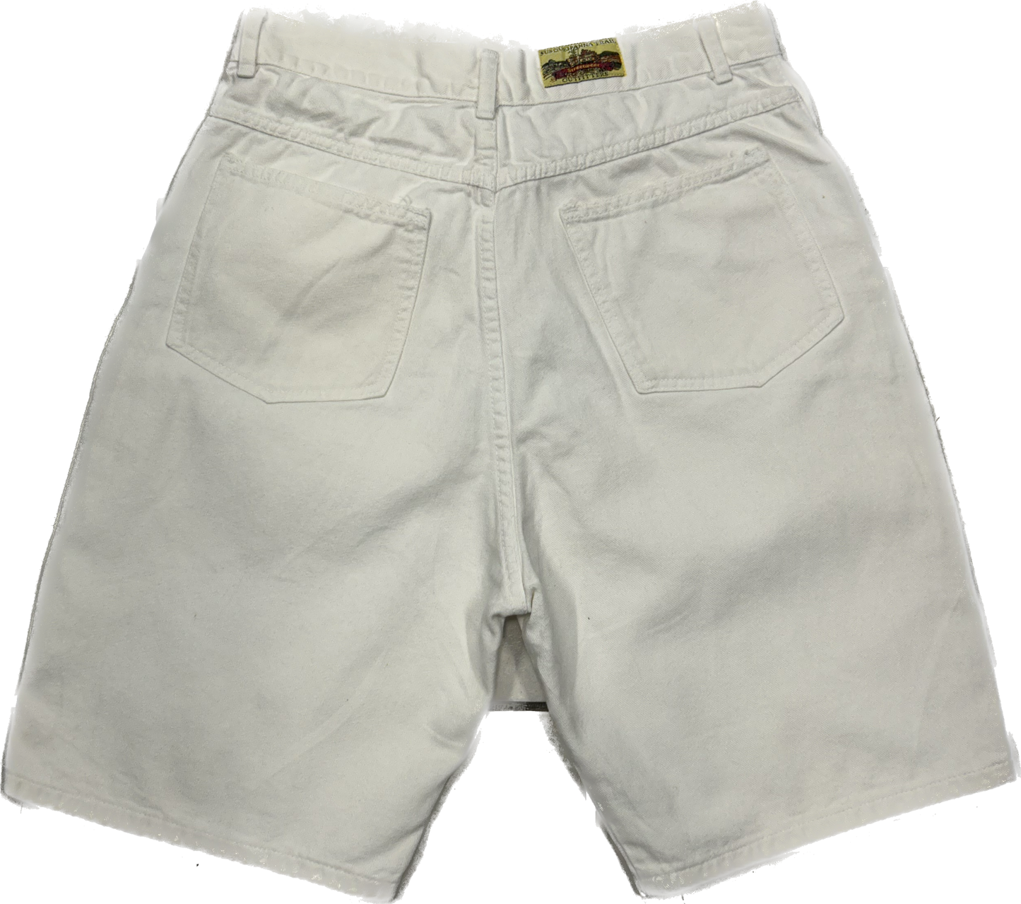 White Bermuda Shorts 90's USA Made