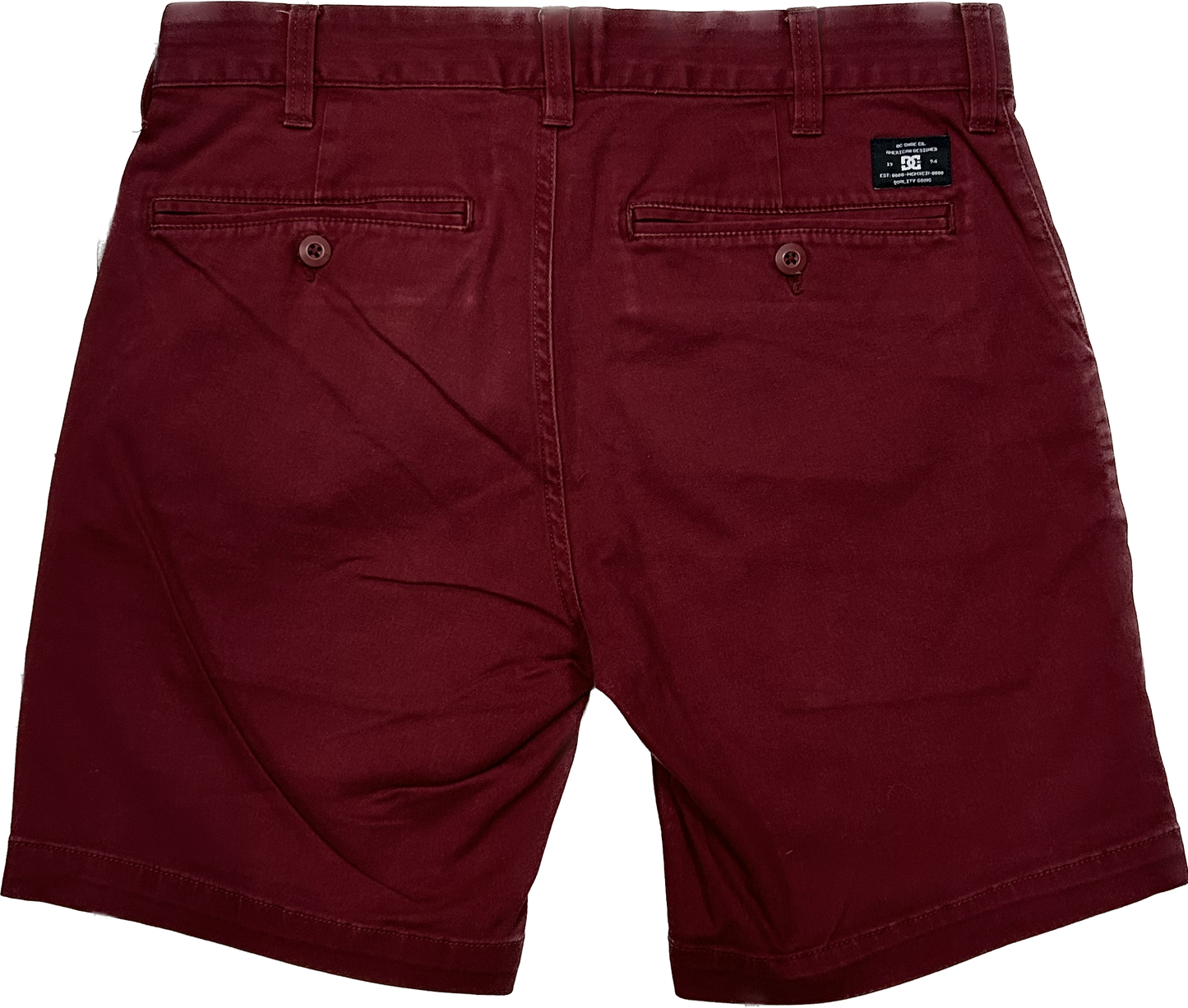 DS Shoe Co USA Burgundy Chino Shorts