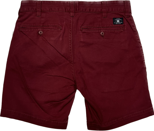 DS Shoe Co USA Burgundy Chino Shorts