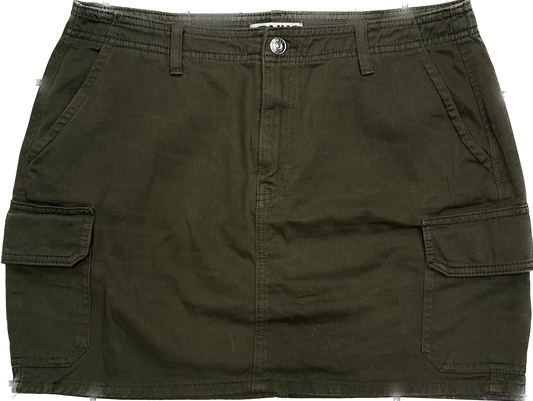 Only Olive Green Cargo Skirt