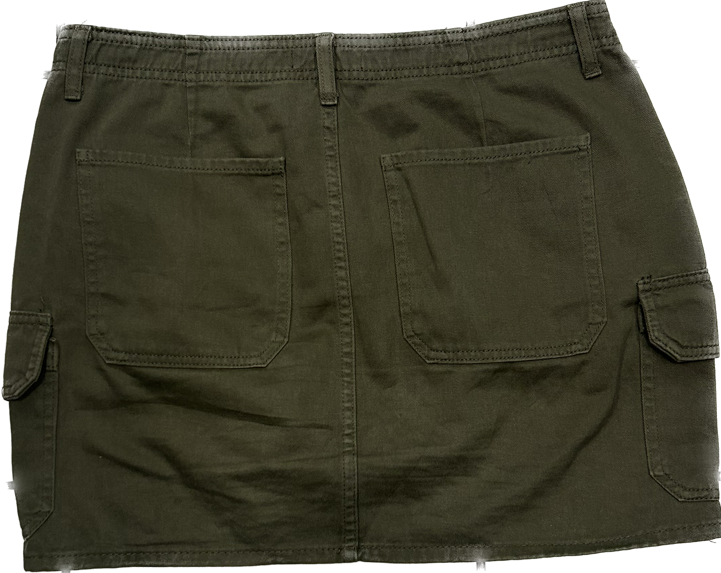 Only Olive Green Cargo Skirt