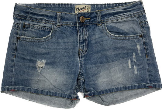 Bershka Retro Denim Shorts