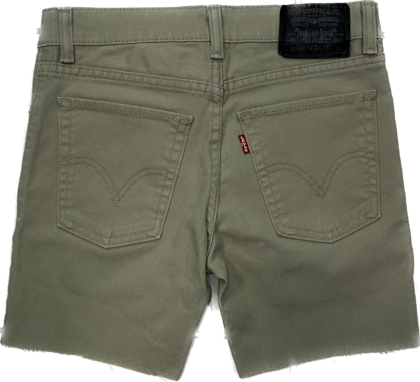 Levi's Olive Beige Shorts