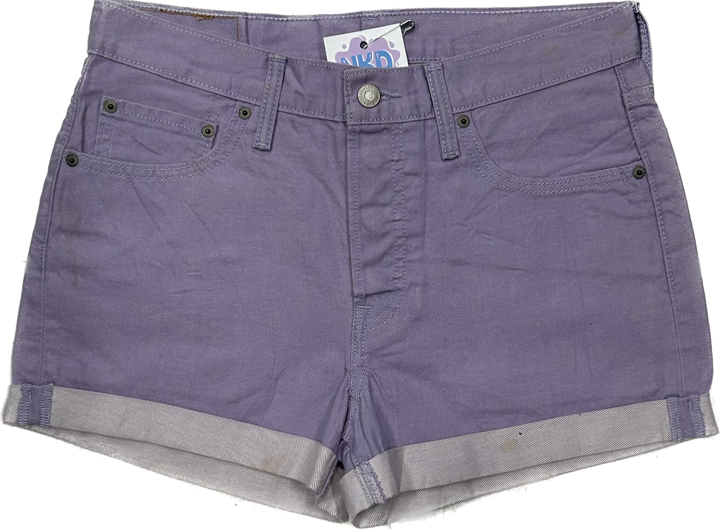 Levi's 501 Purple Shorts