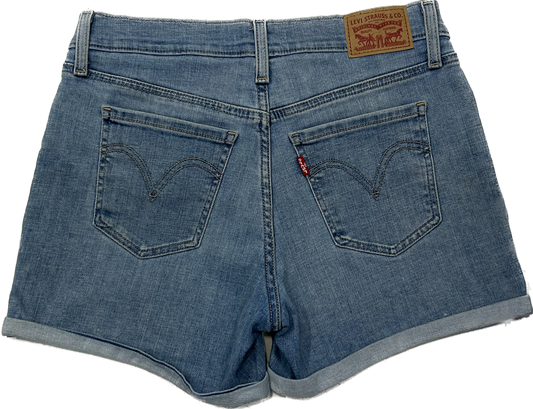 Levi's Light Denim Mid Length Shorts