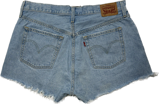 Levi's Light Denim Ripped Shorts