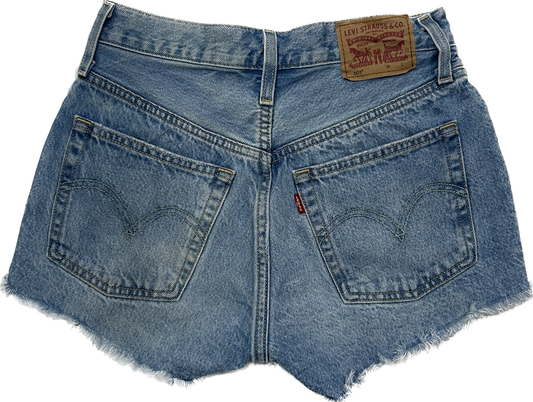 Levi's 501 Ripped Denim Shorts