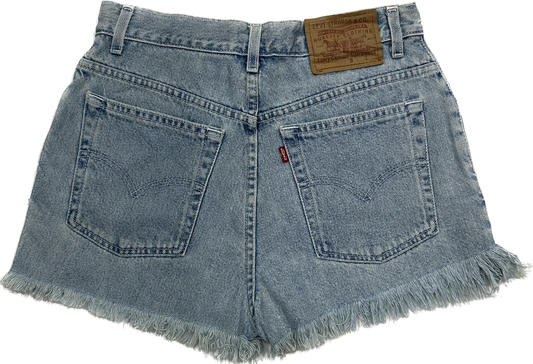 Levi's Retro Flare High-Waist Denim Shorts