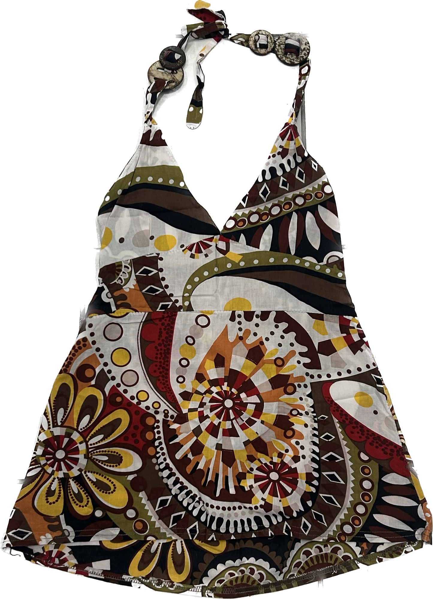 Boho Colorful Halter Top