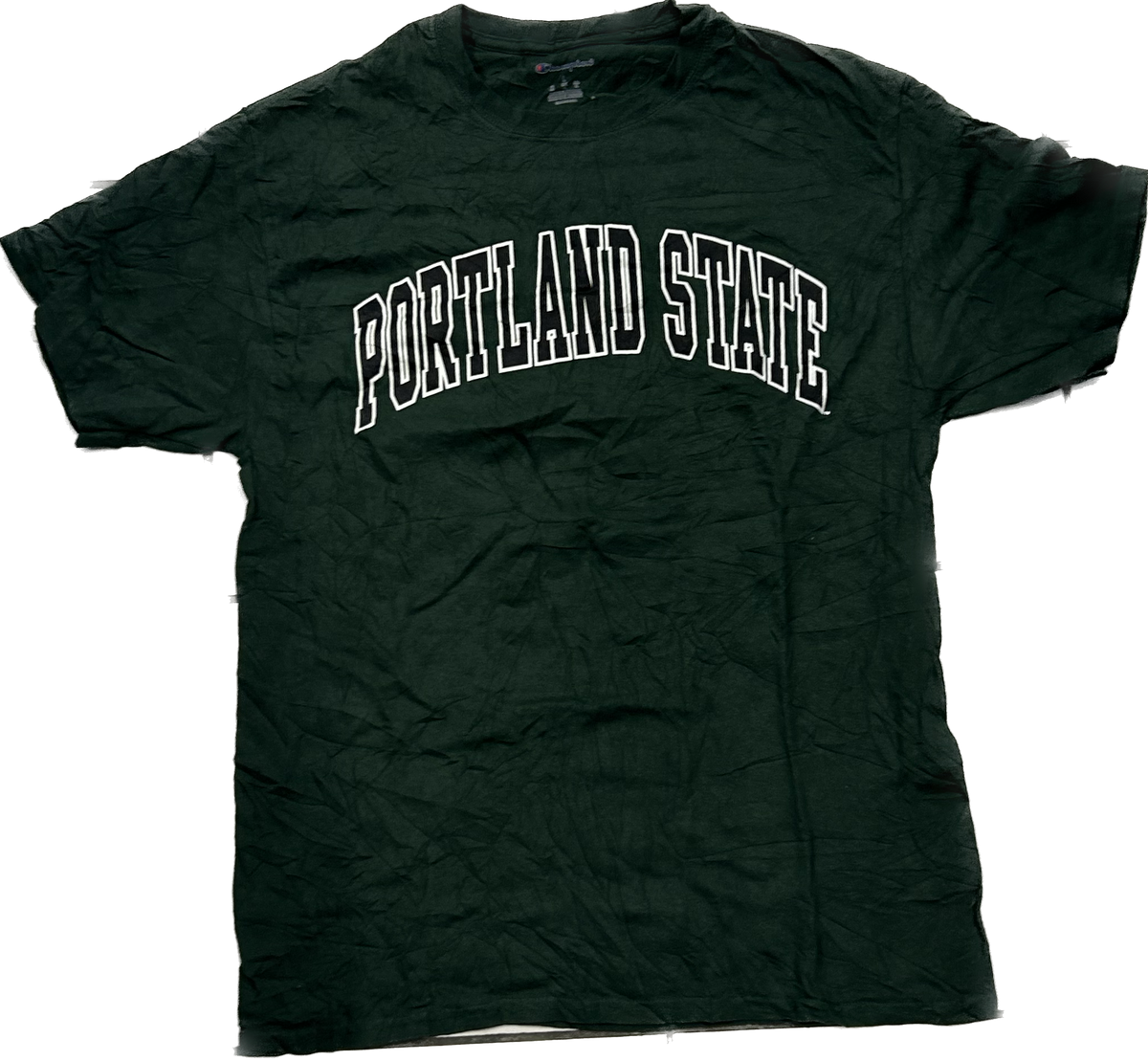 Portland State Emerald Green Cotton T-Shirt