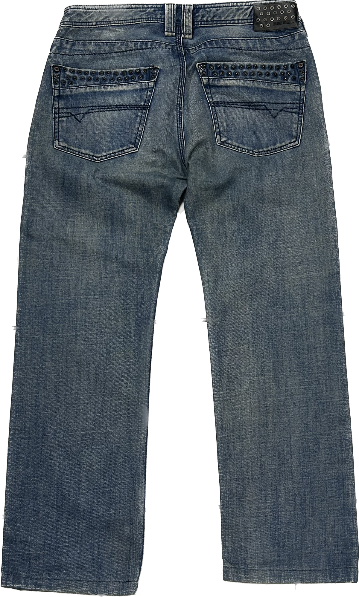 Diesel 00's Bootcut Jeans with Metal Details